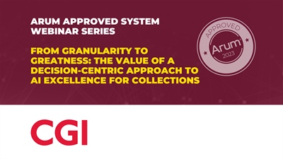 Arum Approved System Webinar: CGI - From granularity to greatness