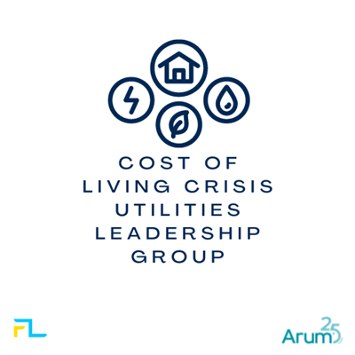 Arum launches working group to support utilities firms and their customers with the cost of living crisis